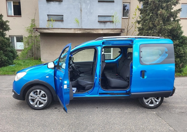 Dacia Dokker cena 32800 przebieg: 134850, rok produkcji 2015 z Złotów małe 781